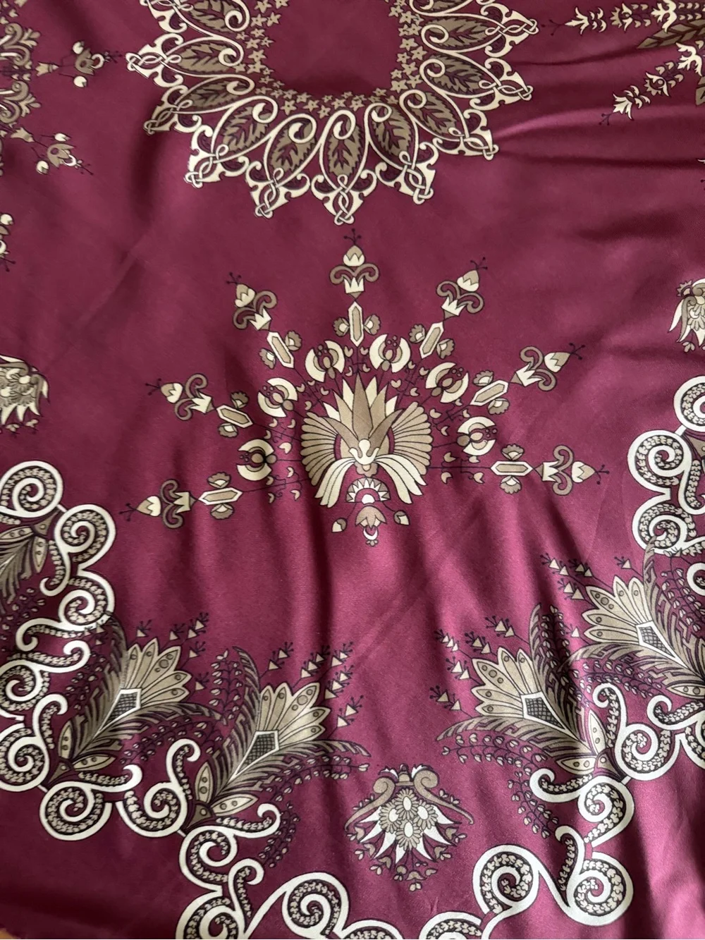 Hermès Fantaisie Silk Scarf.